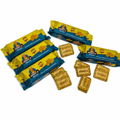 Doggy Ji Biscuits (with Chicken Extracts) – 96 Packets
