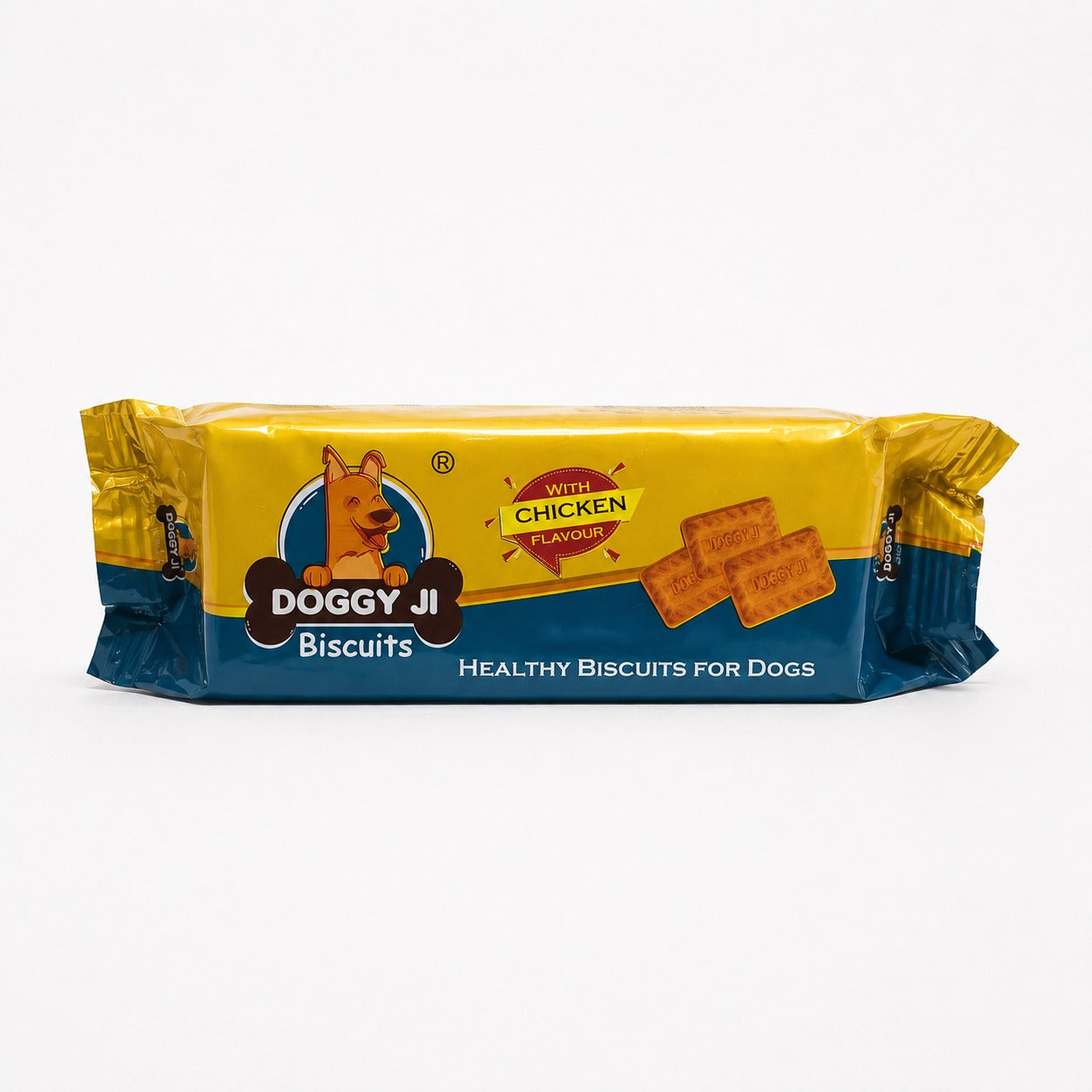 Doggy Ji Biscuits (with Chicken Extracts) – 48 Packets