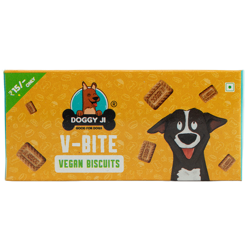 Doggy Ji V-Bite (Vegan Biscuits) – 24 Packets