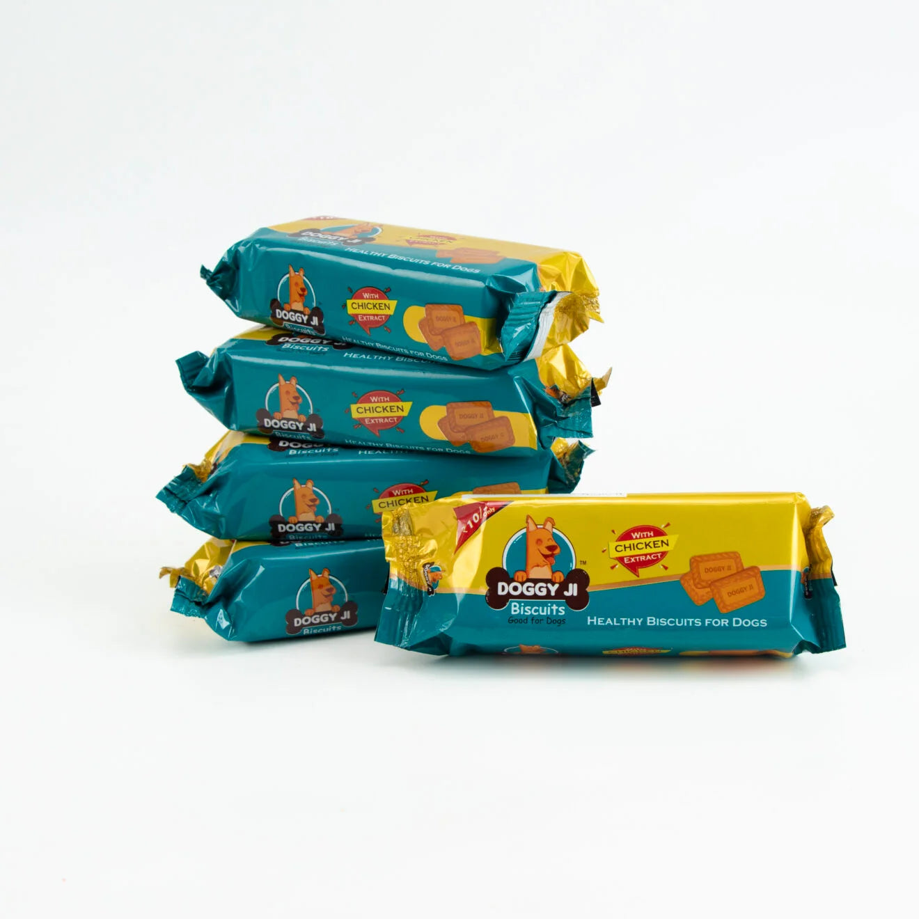 Doggy Ji Biscuits (with Chicken Extracts) Trial Pack – 20 Packets