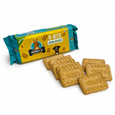 Doggy Ji V-Bite (Vegan Biscuits) – 48 Packets