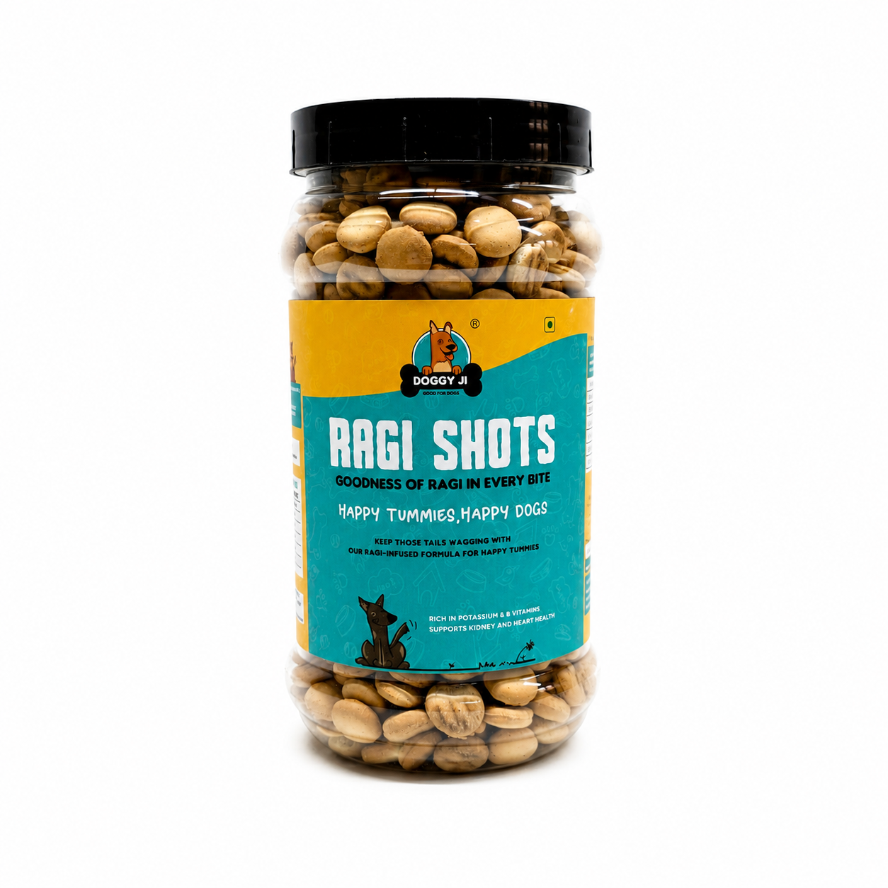 Doggy Ji Ragi Shots – Nutritious Dog Treats
