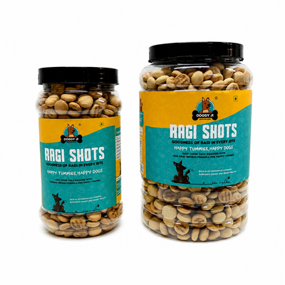 Doggy Ji Ragi Shots (Pack of 5) – Nutritious Dog Treats (Limited Time Offer)